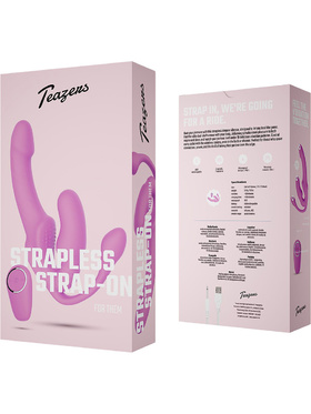 Teazers: Strapless Strap-On with Anal Plug