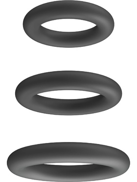 Playhouse: Affinity, Cock Ring Set, 3-pack