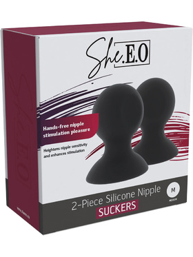 She.E.O: Silicone Nipple Suckers, medium