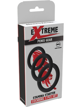Hidden Desire: Extreme, Stamina Starter C-Rings, 3-pack