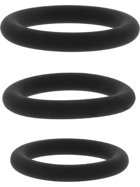 Hidden Desire: Extreme, Stamina Starter C-Rings, 3-pack