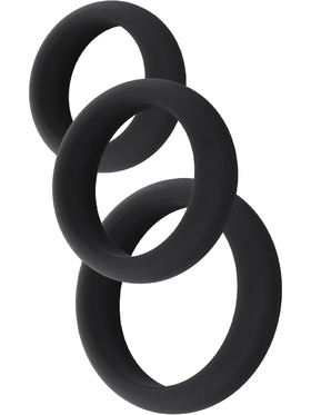 Hidden Desire: Extreme, Stamina Premium C-Rings, 3-pack