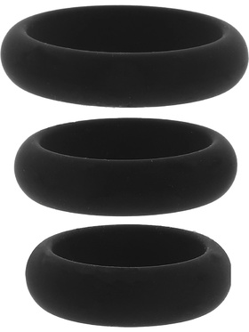 Hidden Desire: Extreme, Stamina Premium C-Rings, 3-pack