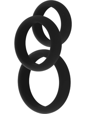 Hidden Desire: Extreme, Stamina Premium C-Rings, 3-pack