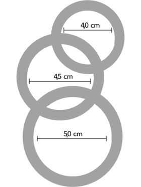 Hidden Desire: Extreme, Stamina Premium C-Rings, 3-pack