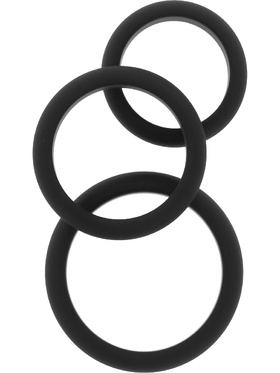 Hidden Desire: Extreme, Stamina Premium C-Rings, 3-pack