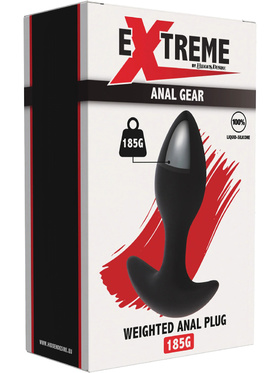 Hidden Desire: Extreme, Weighted Anal Plug, 185 g