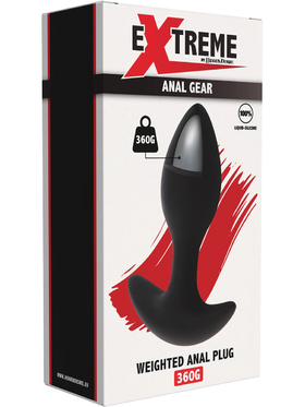 Hidden Desire: Extreme, Weighted Anal Plug, 360 g