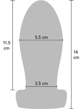 Hidden Desire: Extreme, Heavy Anal Stretcher Plug M