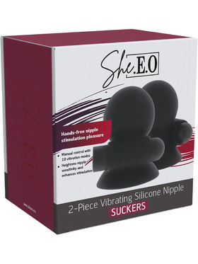 She.E.O: Vibrating Nipple Suckers