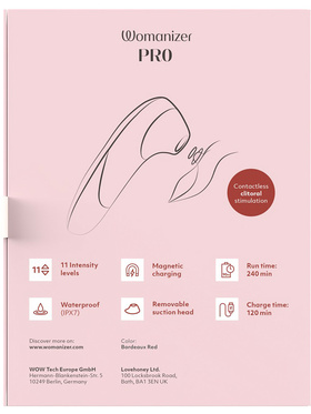 Womanizer: Pro, röd