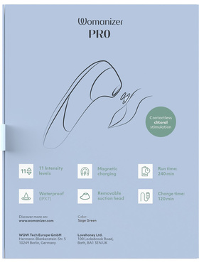 Womanizer: Pro, grön