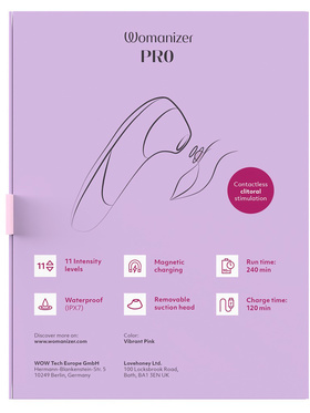 Womanizer: Pro, rosa