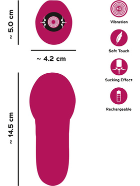 You2Toys: Oral Fun Vibrator Sucking Mouth Vibrating Tongue