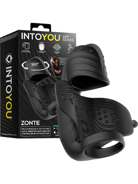 IntoYou: Zonte, Rotating Cap Vibrating Masturbator with App