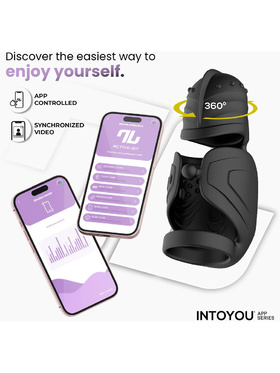 IntoYou: Zonte, Rotating Cap Vibrating Masturbator with App
