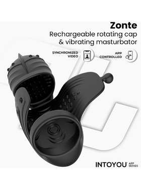 IntoYou: Zonte, Rotating Cap Vibrating Masturbator with App