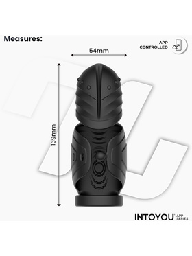 IntoYou: Zonte, Rotating Cap Vibrating Masturbator with App