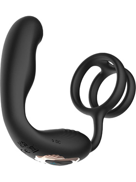 IntoYou: Bruce, Prostate Massager 360 with Double Cockring