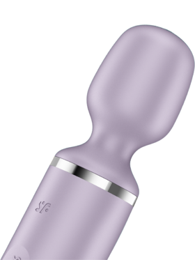 Satisfyer: Wand-er Woman, Battery Powered Wand Vibrator, lila